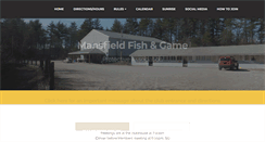 Desktop Screenshot of mansfieldfish.com